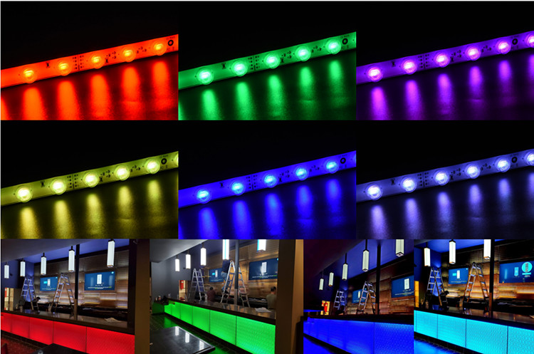 3030 RGB Edge Lit LED Bar Strip Color Changing For SEG Light Box Systems DC12V 24V