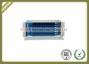 China 4U 72 Ports Rack Mounted Fiber Optic Distribution Box For FTTH / LAN / WAN / CATV wholesale