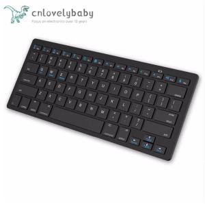 China Ultra-slim Wireless Keyboard Bluetooth 3.0 Keyboard Teclado for Tablets / Laptops / PC wholesale