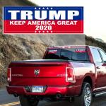 Trump Blue Advertising Logo Printing Oem Truck Reflective Stickers