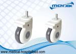 TPU Tires Medical Casters Heavy Duty Swivel Casters Double Brake