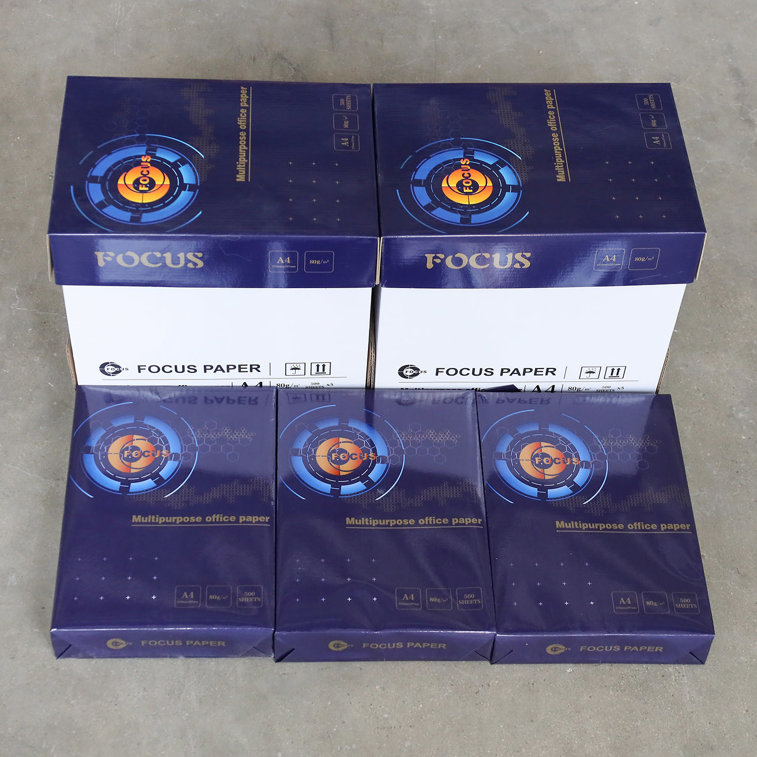 High Whiteness 70/80GSM B5/A4 Size White Copy Laser Paper 500 Sheet For Print
