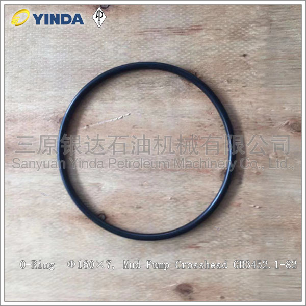 Φ160×7 O Ring Seal , Chemical Resistant O Rings For Crosshead GB3452.1-82 GB/T3452.1-1992