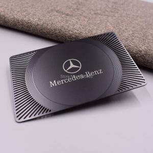 China Stainless Steel Metal RFID NFC Business Card wholesale