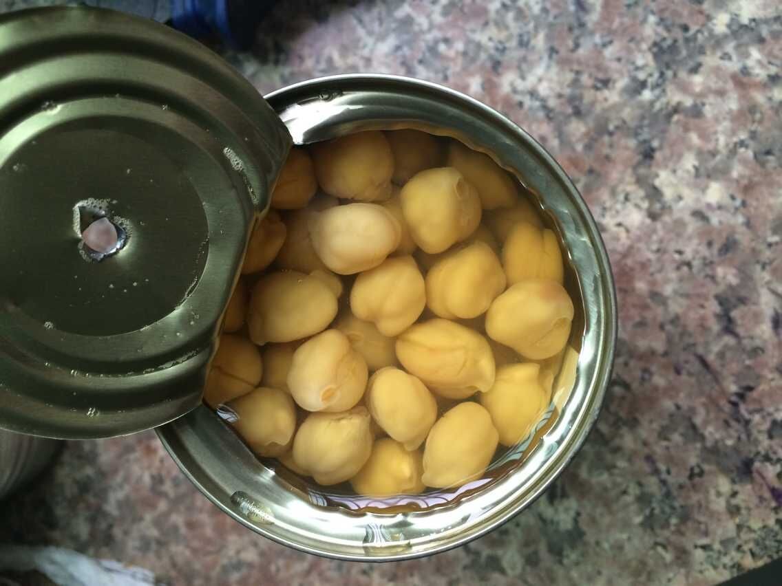 Net Weight 567g Cooking Canned Chickpeas In Water Easy Open Lid For Salads