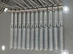 PTFE Sheathed Spiral Immersion Heater Most Chemistries Resistant