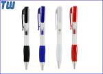 Plastic Handwriting Pen 2GB USB Disk Separate Drive Rubber Holding