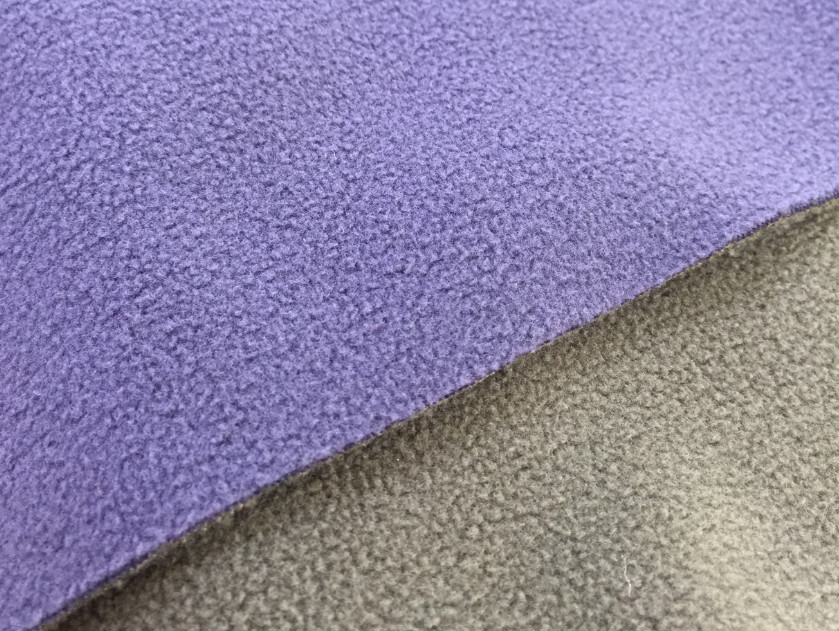 Two sides brushed two sides anti-pilling good thermal superior handfeel for casual suit Polar fleece knitted fabric