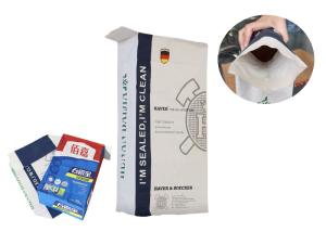 China Kraft Paper Pasted Valve Bags 20kg 25kg Demineralised Whey Powder wholesale