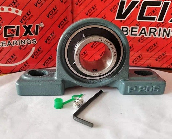 16mm Chrome Steel Pillow Block Ball Bearing UCP210 With Heavy House
