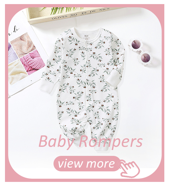 Baby Clothes set organic cotton infant toddler rompers / pants 2pcs baby clothing sets