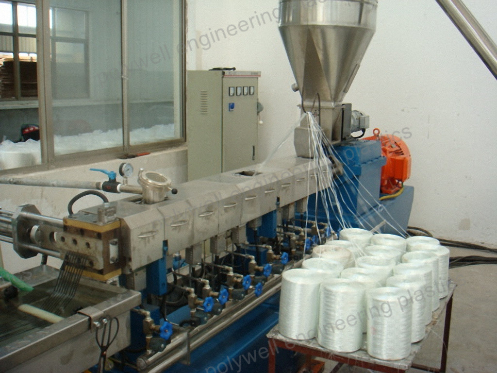Virgin/Recycled PA6 Pellets PA66 Granules Plastic Pellet Making Machine