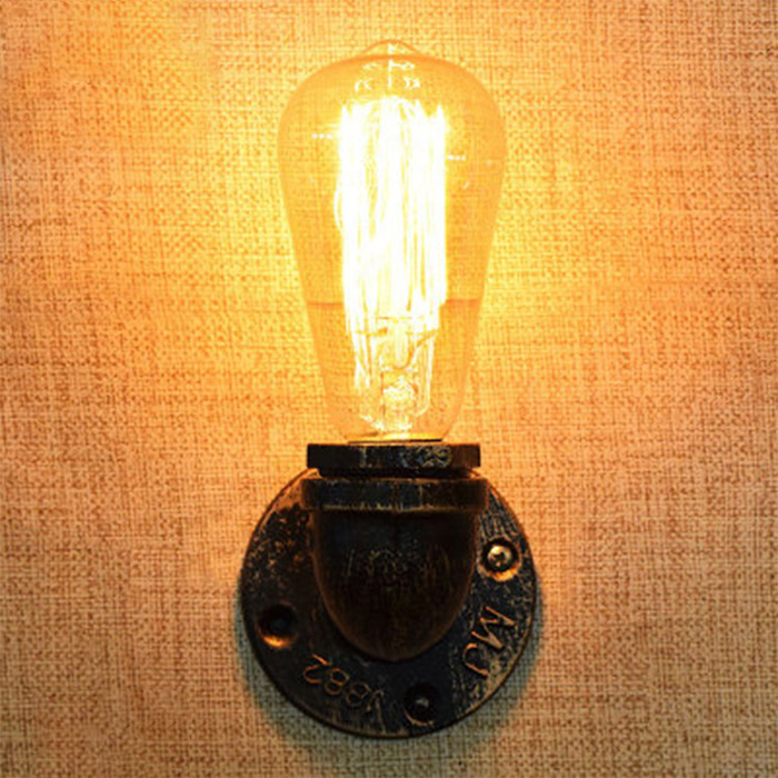Loft Nostalgic Filament Bulb Wall Lights E27 Restaurant Bar Corridor Wall Lights