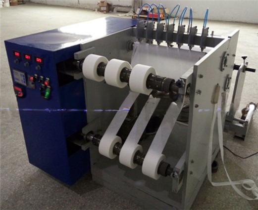 Jumbo Roll Slitting Adhesive Tape Cutting Machine For Cutting