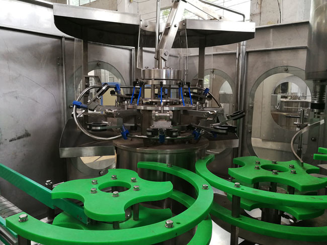 A To Z 3 - In -1 Automatic Bottle Filling Machine 380V 50HZ Three Phase