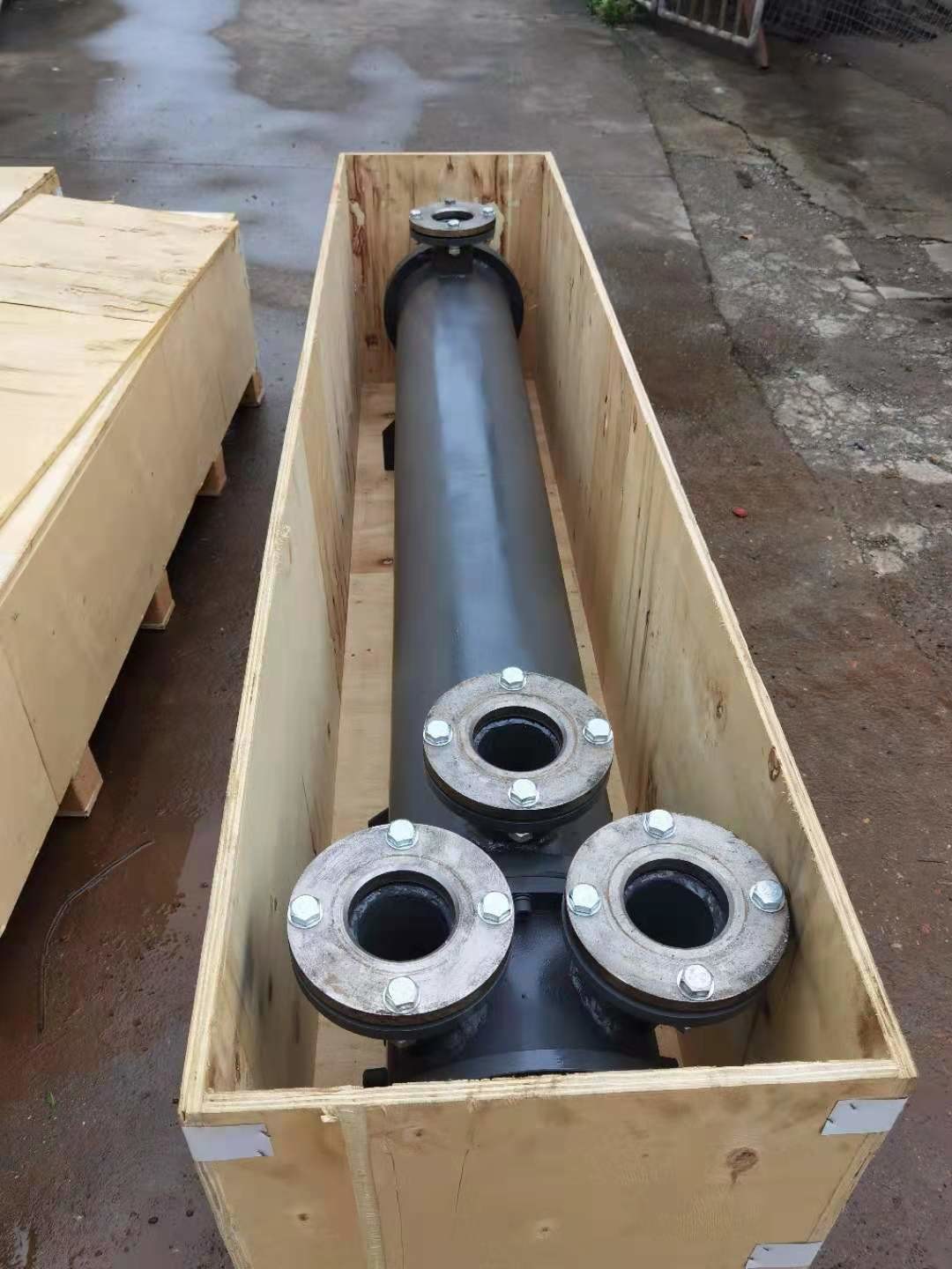 Tubular Heat Exchanger Oil Cooler Water Cooled Radiator Cooler Hydraulic Station