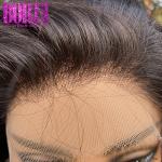100% Virgin Brazilian Straight Wave 12a Human Hair Lace Frontal Wigs