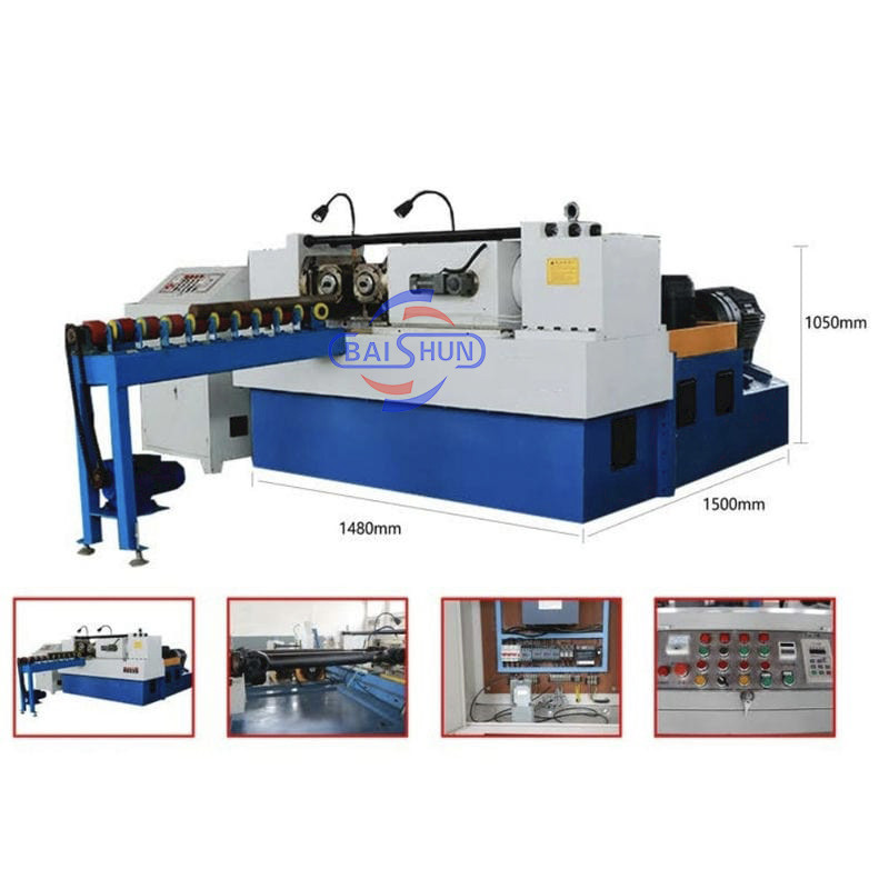 Large Diameter 2 Axis 3 Axis Threading Rolling Machine Customized