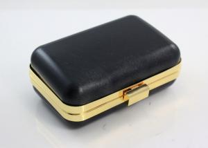 China Square Lock Gold Plastic Purse Frames DIY Rectangle Metal Frame wholesale