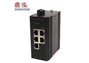 China Mini 10/100 Mbps Fiber Optic Network Switch 5- Port Industrial POE Ethernet Switches wholesale