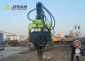 China 20-24T Excavator Mounted Vibro Hammer For Sheet Pile Driving wholesale