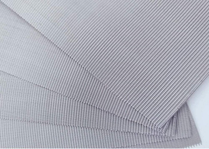 T304 / T316 Plain Dutch Weave Mesh 20x250 Mesh 100 Micron Filter Cloth