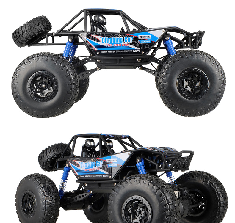 Electric RC Crawler Car Toy 4WD Off Road Truck High Speed Remote Control Racing Truck