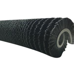 China Conveyor and Bakery Nylon Cleaning Sprial Brush Roller wholesale