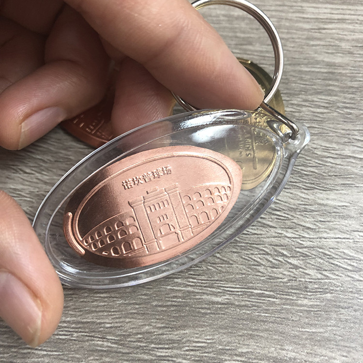 High Quality Souvenir Coin Press Machine Coin Operated Souvnier Coin DIY Game Machine For Tourist Attractions