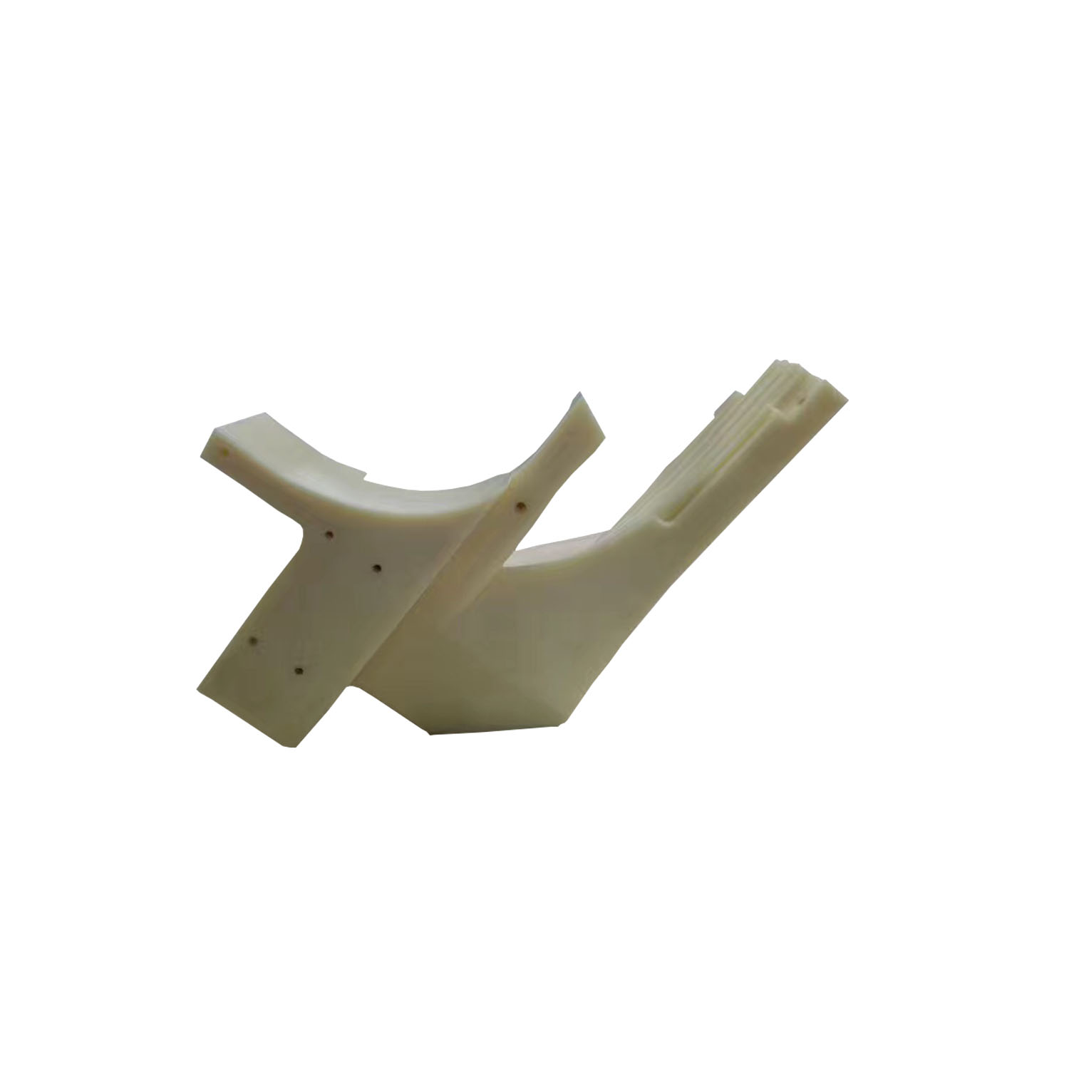 Peek PP PU Cnc Machined Parts , Custom Cnc Milling Micro Machining