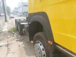 Tubeless Tire Design Sinotruk 6*4 Tractor Truck Yellow Sinotruk Head Truck