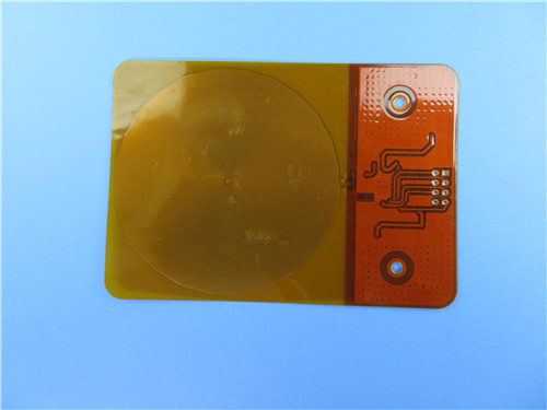 no Stiffener Flexible PCB Board Polyimide Flex PCB For RFID Sensor