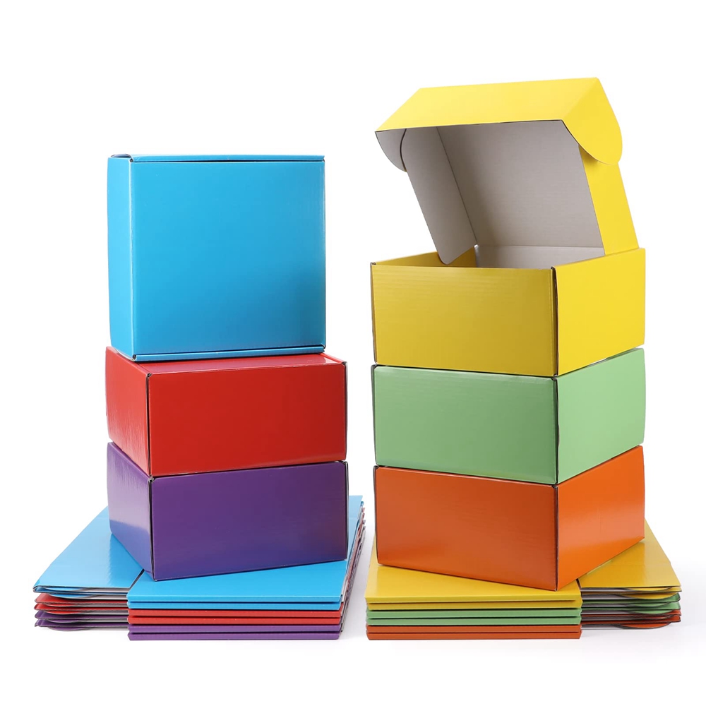 Gift Craft Corrugated Board Low MOQ Custom Printing Logo Packaging Recycle Mailer Box