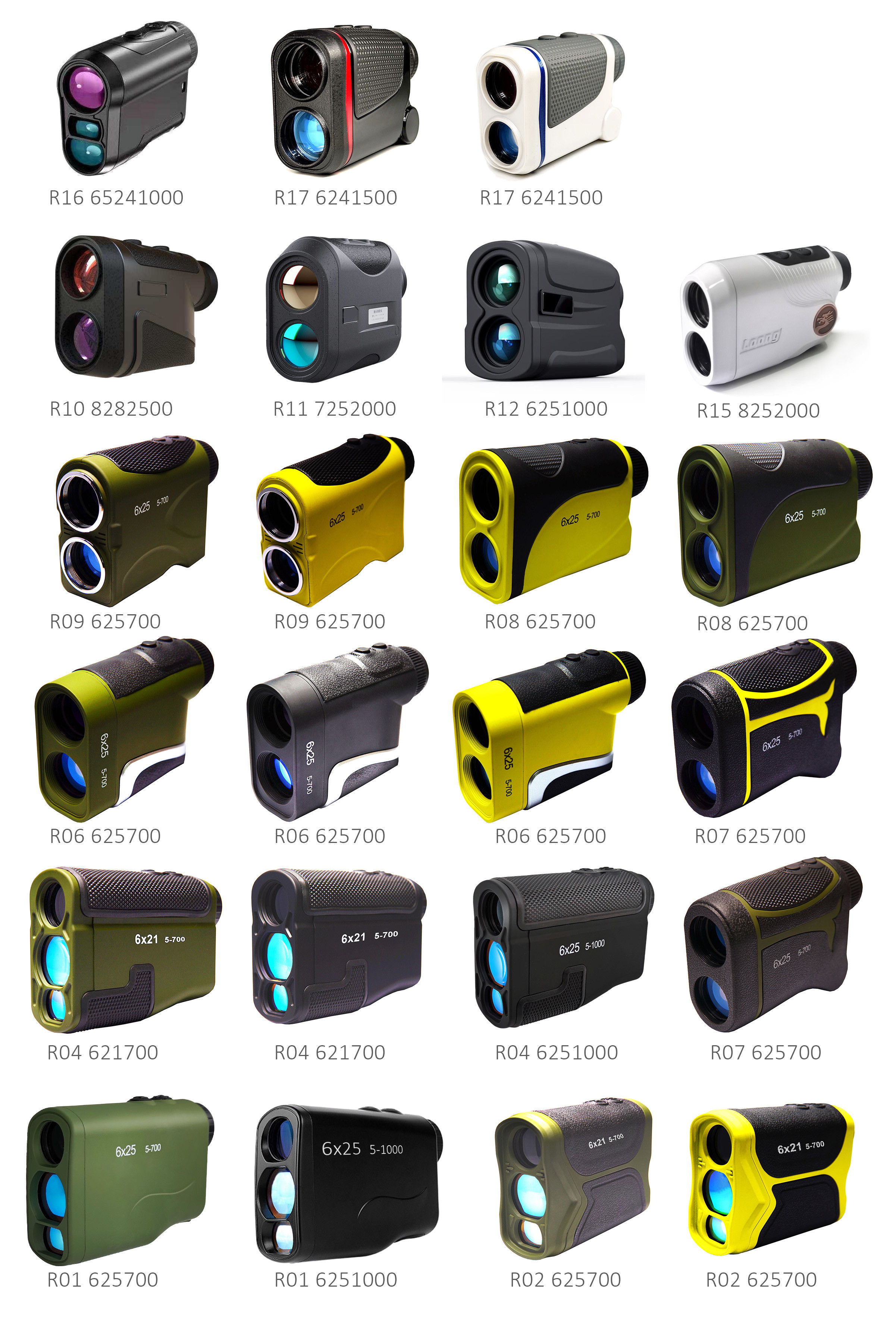 6X21 Laser Golf Hunting Rangefinder Bow Hunting With Flagpole Lock Ranging Scan Speed