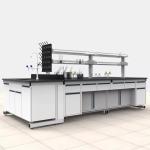 16mm 19mm School Laboratory Furniture Epoxy Resin Wood Metal Lab Cabinets