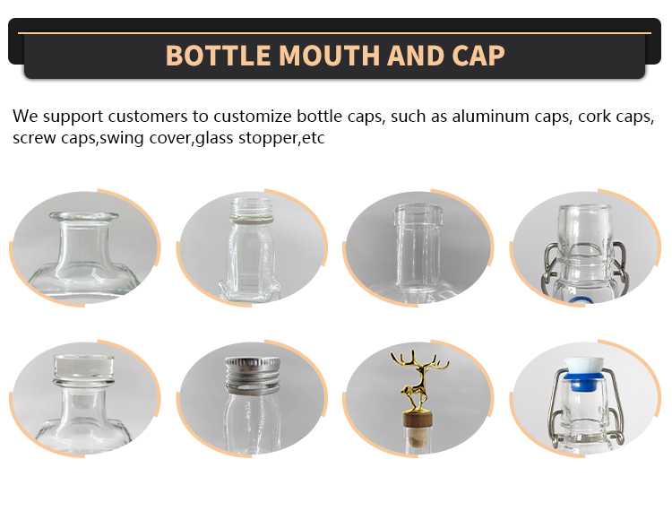Embossed Square Wine Glass Bottle With Glass Lid Wine Hot stamping Water wave pattern