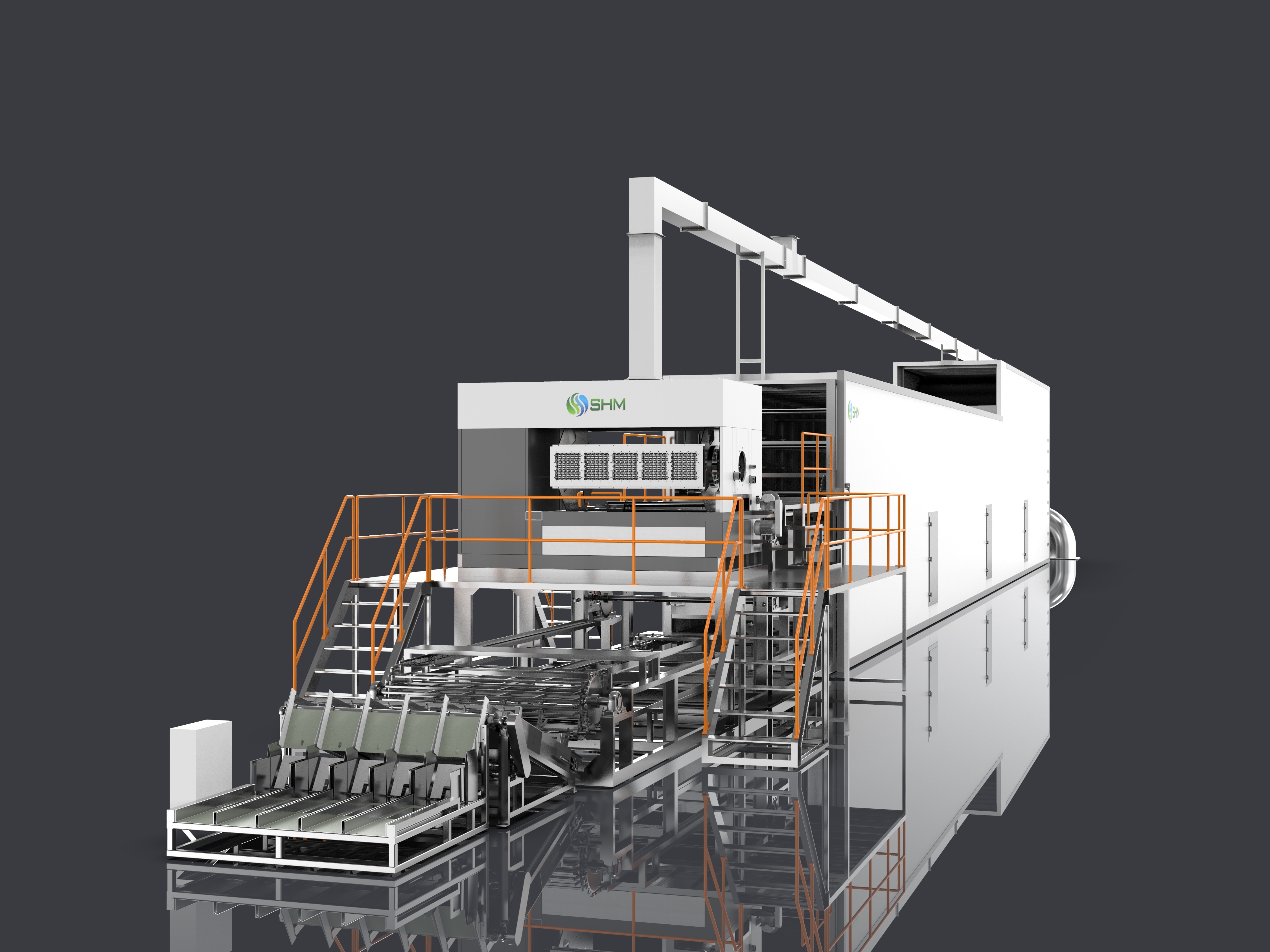 Waste Paper Egg Box Making Machine High Speed Egg Tray Maker Machine
