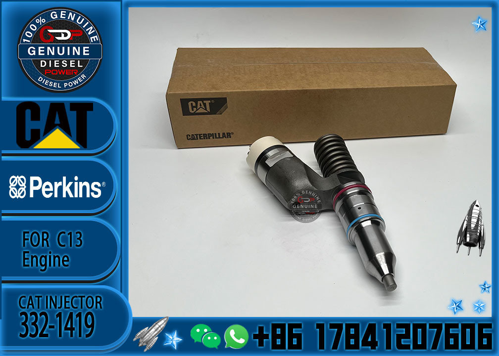 Excavator Injector 3321419 332-1419 10R-1258 For C13 Engine Parts Diesel Nozzle Assembly