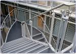 Balustrade Infill 7x7 Flexible Stainless Steel Cable Netting For Staircase