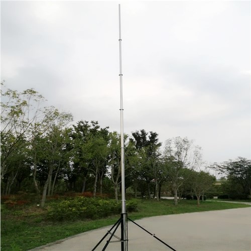 Guyed Push Up Lightweight 18M Telescopic Antenna Tower