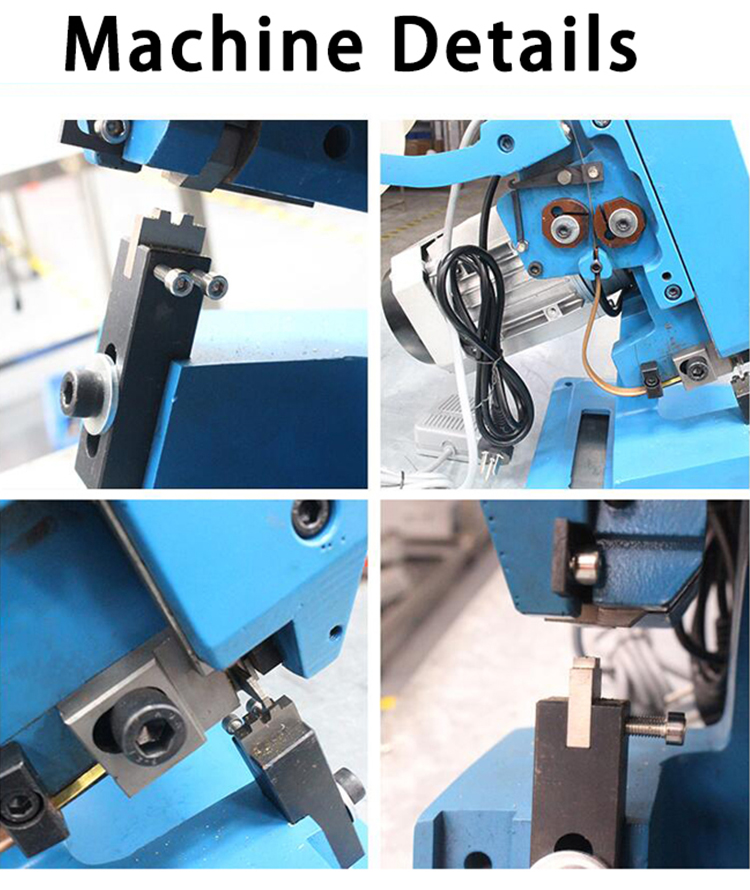 2/4/6/8mm Mute Copper Belt Crimping Splicing Machine with and 1.8T Pressing Capacity