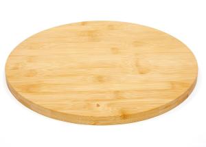 China Kitchen Pizza Cutting Bamboo Round Chopping Board Dia 30cm wholesale