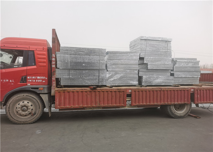Electro Galvanized Swage Locked Grating Q235 Grate Metal Sheet