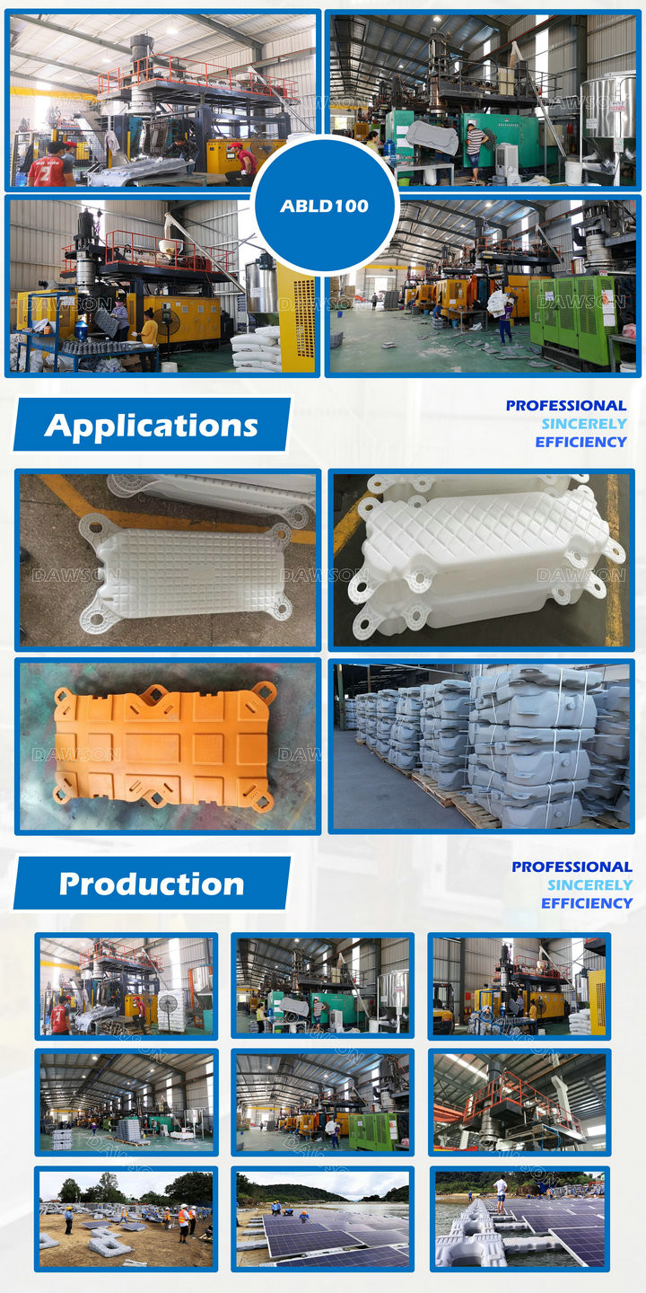 Floating Solar Pontoon Panels Water Surface Buoy Floating Produced by Blow Molding Machine