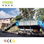 120kw 50hz Plastic Recycling Washing Line , 1500kg/H PET Washing Line
