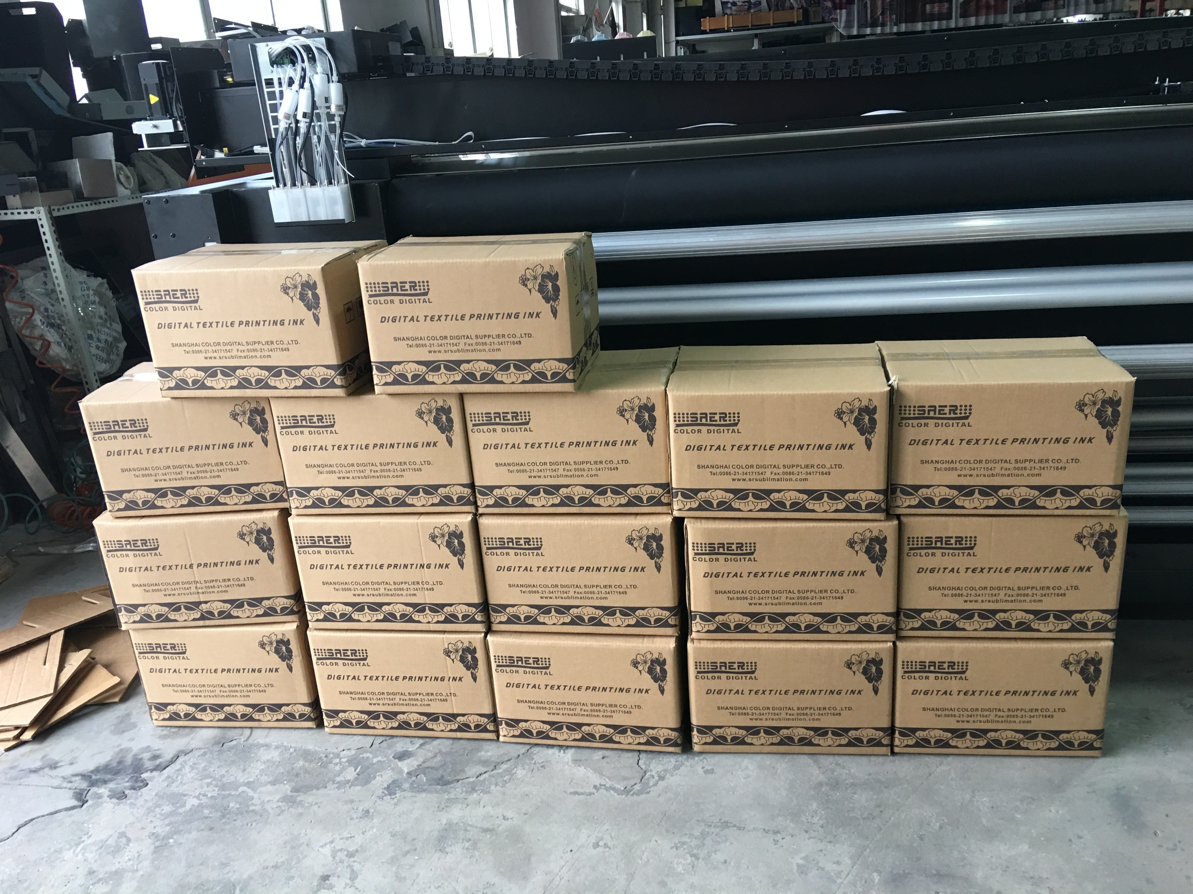 Outdoor Advertising Dye Sublimation Ink For Dx5 / Dx7 Printhead On Garment