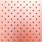 Polyester Fiber Perforated Wood Acoustic Panels Office Wood Soundproof Board