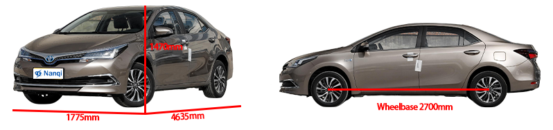 Plug In Hybrid Electric SUV Toyota Corolla Twin Engines E+ 1.8L