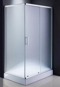 China Aluminum Frame ABS Tray Bath Room Cabin 6Mm Smart Glass wholesale