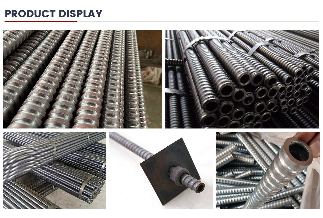 Factory Supplying High Quality Hot Rolled Anchor Rod / Self Drilling Anchor Bolt